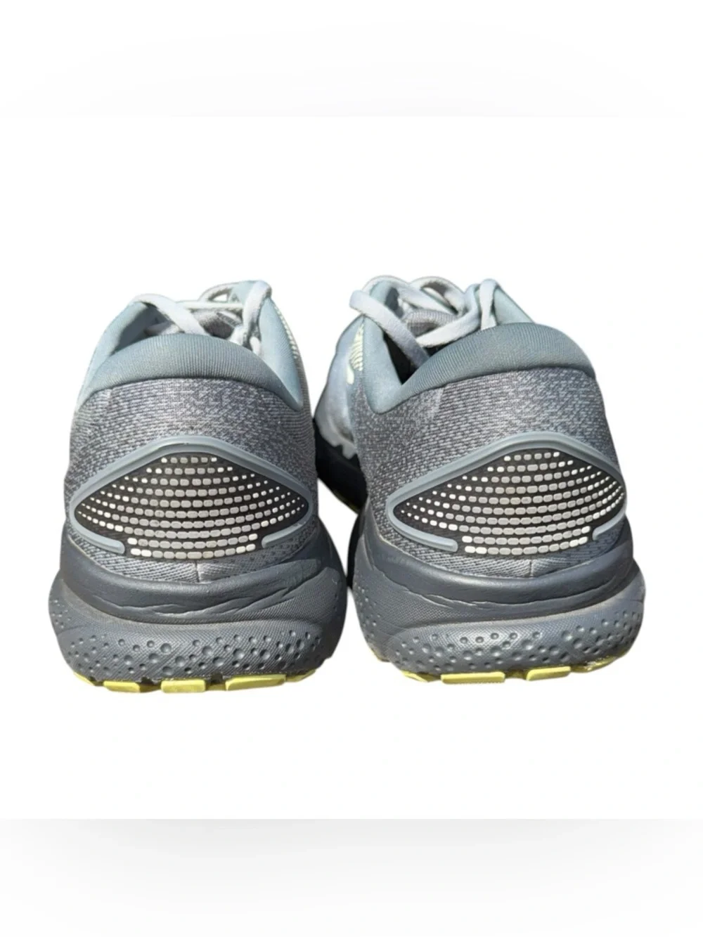 BROOKS Ghost 16 Primer Grey Lime Road Running Walking Sneakers Size 10.5 Medium